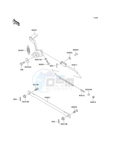 ER 500 A [ER5] (A3-A4) [ER5] drawing BRAKE PEDAL