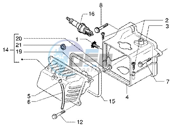 Cylinder head cover