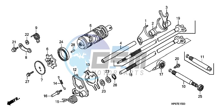 GEARSHIFT DRUM