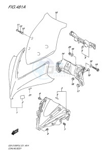 GSX-S1000 EU drawing COWLING BODY