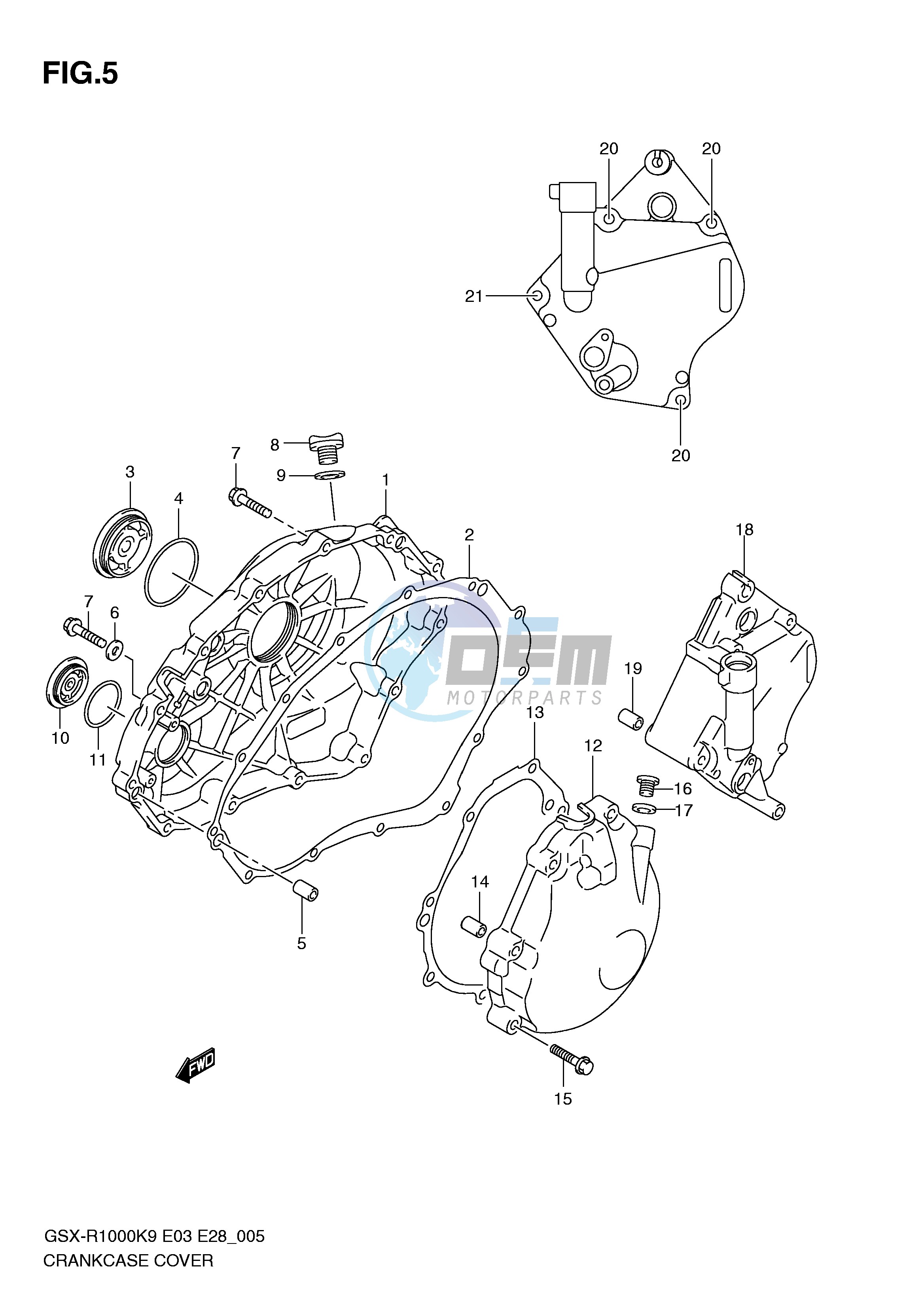 CRANKCASE COVER