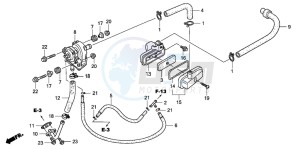 NVS503SH 502 drawing AIR INJECTION CONTROL VALVE