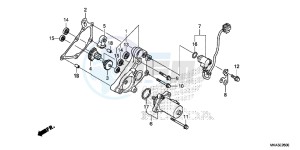 NC750XDG SH125AS UK - (E) drawing REDUCTION GEAR