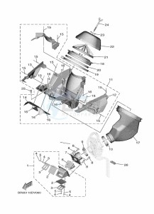 YZ65 (BR8M) drawing INTAKE