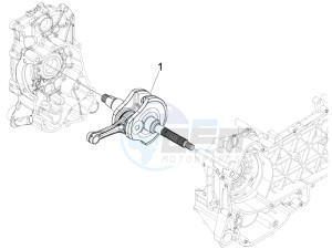 Carnaby 250 4t ie e3 drawing Crankshaft