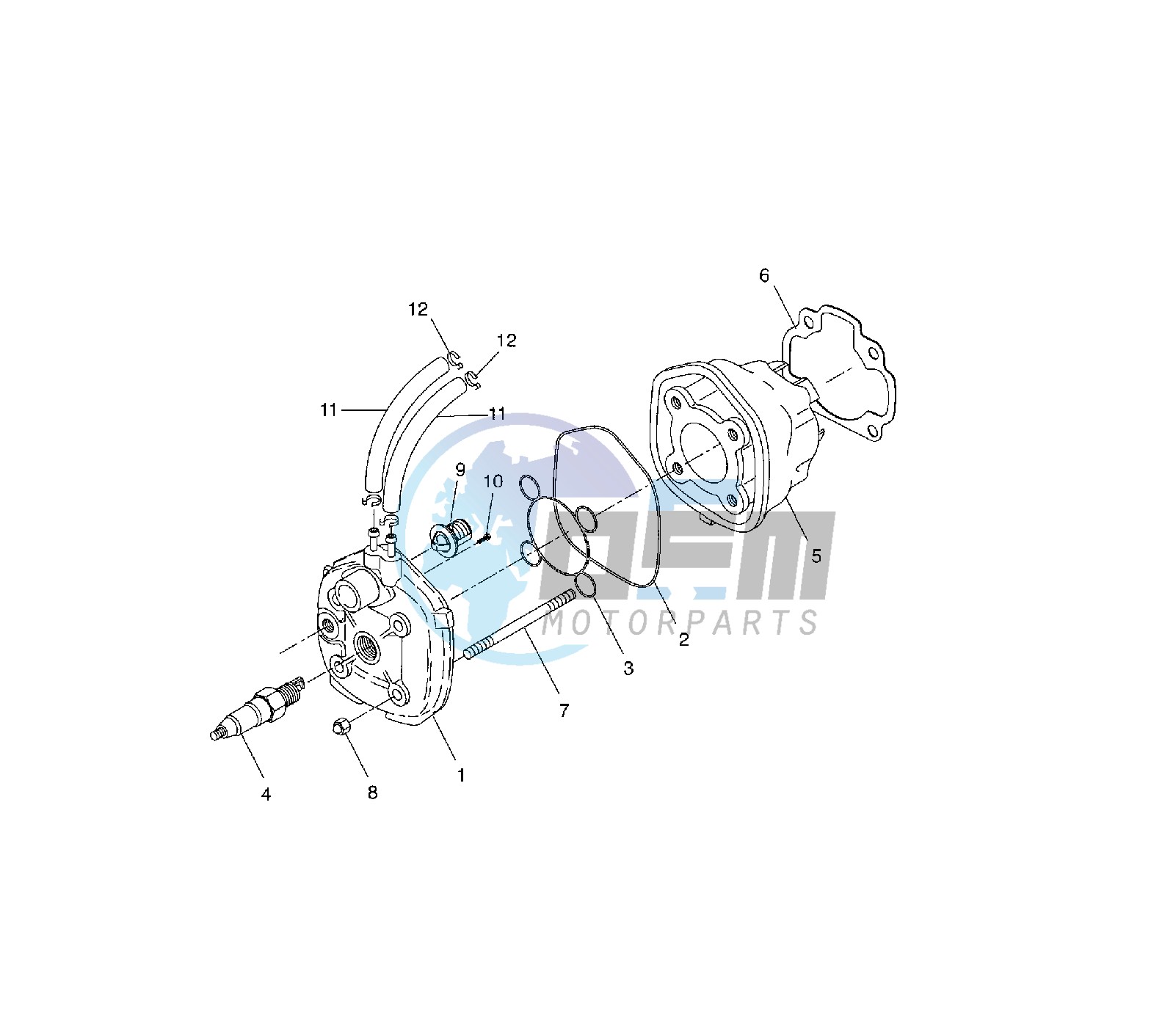 CYLINDER AND HEAD