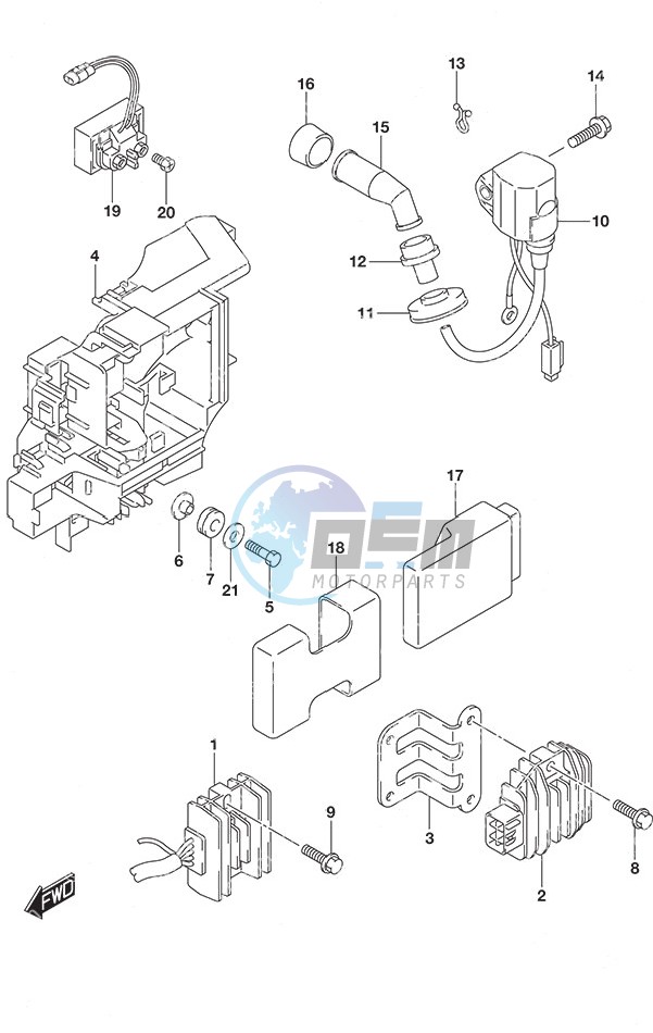 Rectifier/Ignition Coil