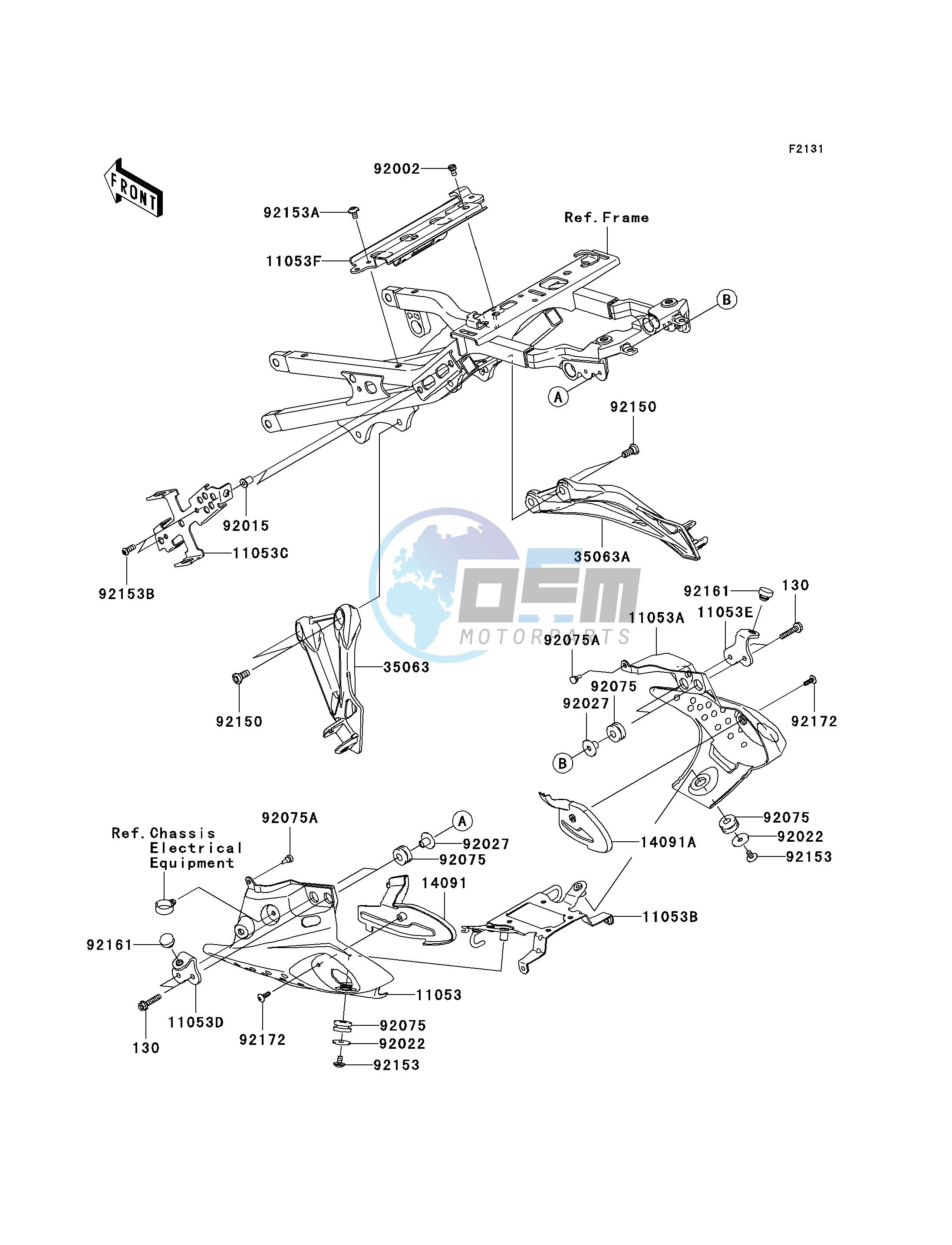 FRAME FITTINGS-- REAR- -