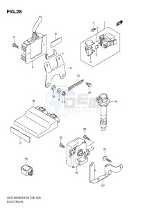 GSX-R600 (E3-E28) drawing ELECTRICAL