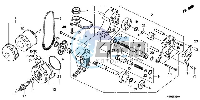 OIL FILTER/OIL PUMP