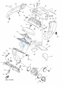 WR250F (2GBM) drawing INTAKE