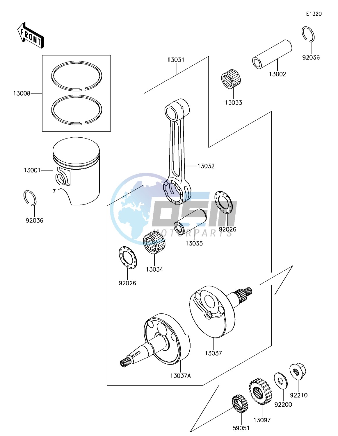 Crankshaft/Piston(s)