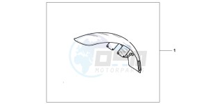 VT600C drawing FR FENDER