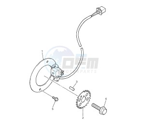 XJR 1300 drawing PICK UP COIL  GOVERNOR