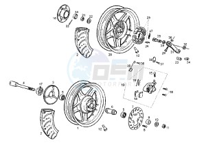 ATLANTIS O2 RED BULLET - 50 cc drawing WHEELS