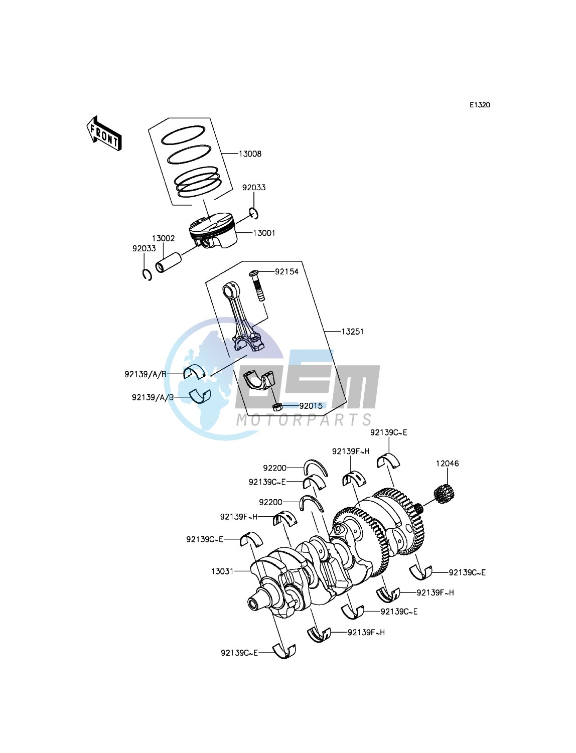 Crankshaft/Piston(s)