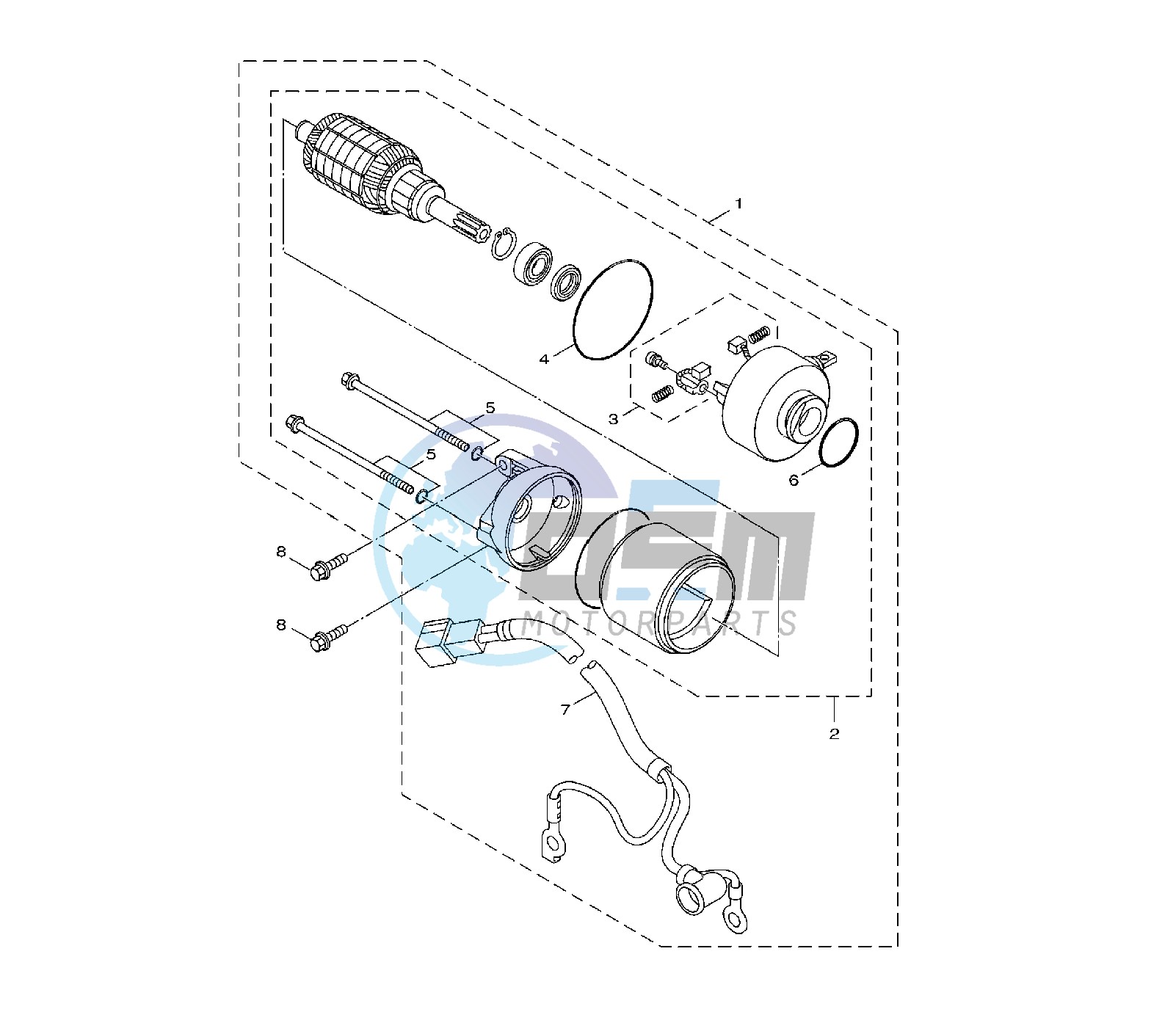 STARTING MOTOR