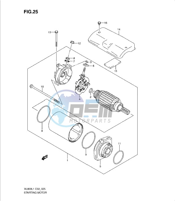 STARTING MOTOR