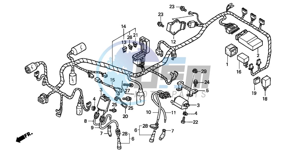 WIRE HARNESS/ IGNITION COIL