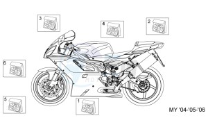 RSV 2 1000 drawing Decal My 04-05-06