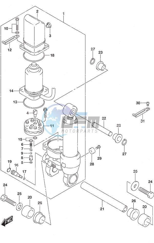 Tilt Cylinder