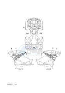 YFM700FWAD GRIZZLY 700 EPS (BDEB) drawing GRAPHICS