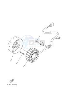 YFM700FWBD YFM70KPXH KODIAK 700 EPS (2SME) drawing GENERATOR