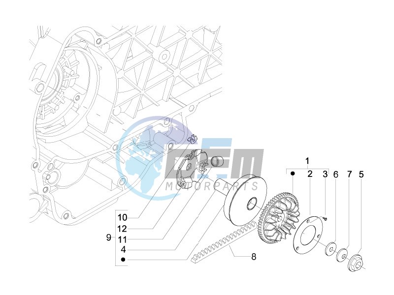 Driving pulley