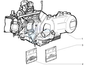 Runner 200 VXR 4t e3 drawing Engine assembly