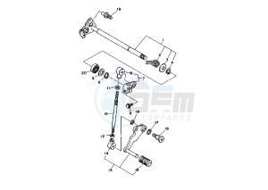 XTZ SUPER TENERE 750 drawing SHIFT SHAFT