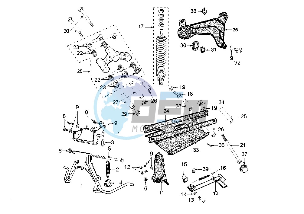 SHOCK ABSORBER STAND