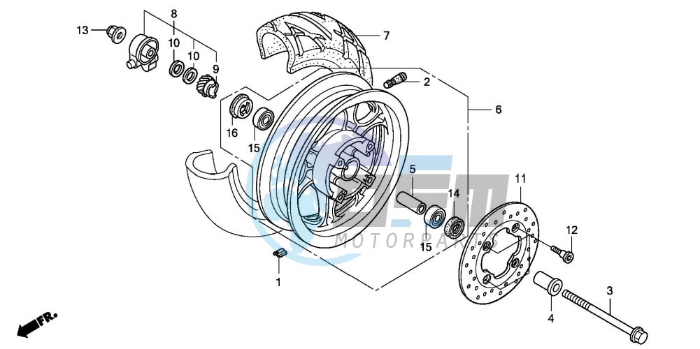 FRONT WHEEL