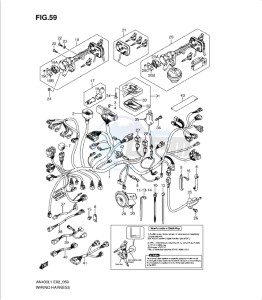 AN400Z drawing WIRING HARNESS (IMOBI) (AN400ZAL1 E51)