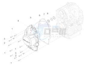 V9 Bobber 850 (EMEA) drawing Flywheel cover