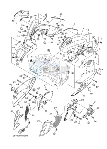 MTN1000 MTN-1000 MT-10 (B671) drawing FUEL TANK 2