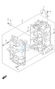 DF 60A drawing Cylinder Block