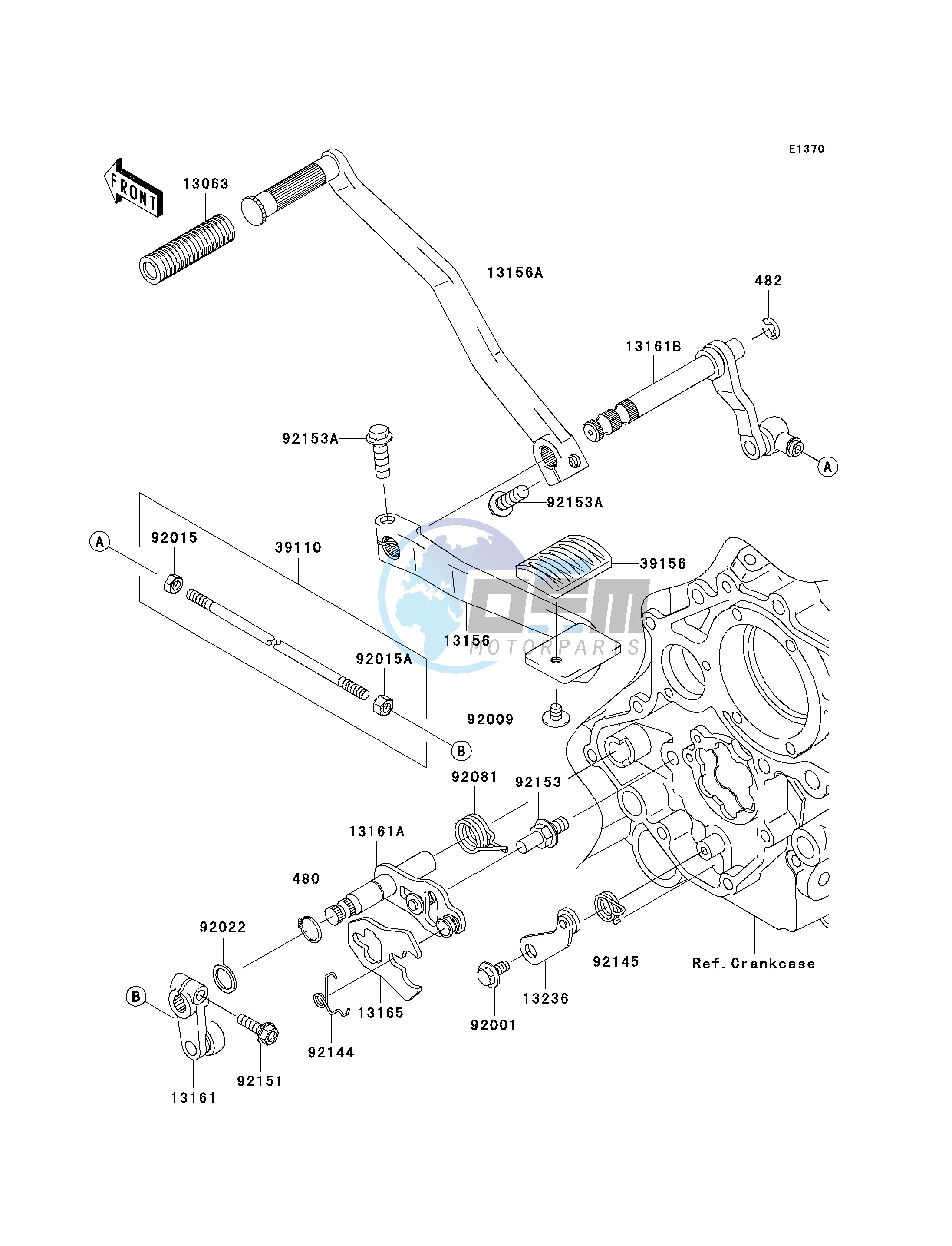 GEAR CHANGE MECHANISM