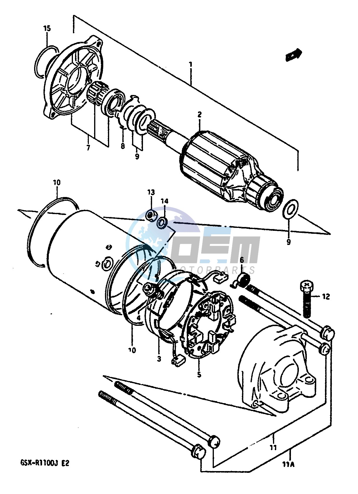 STARTING MOTOR