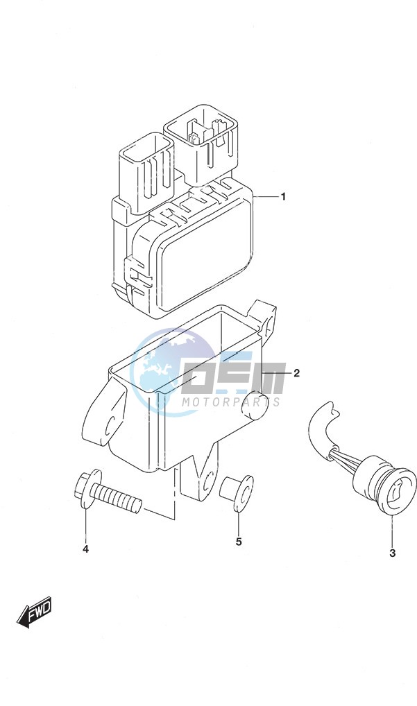 PTT Switch Remote Control w/Power Tilt