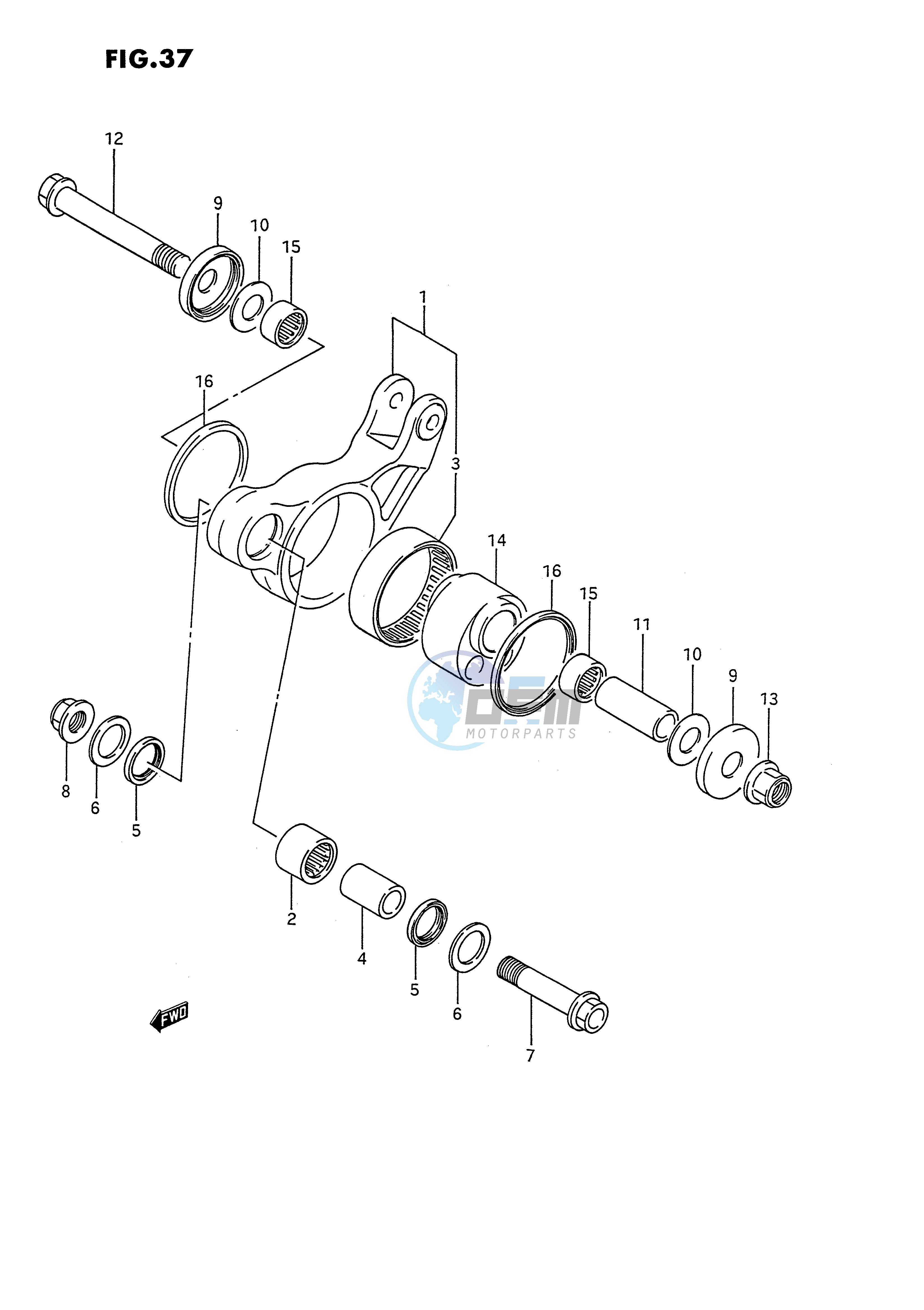 CUSHION LEVER (MODEL H J K)