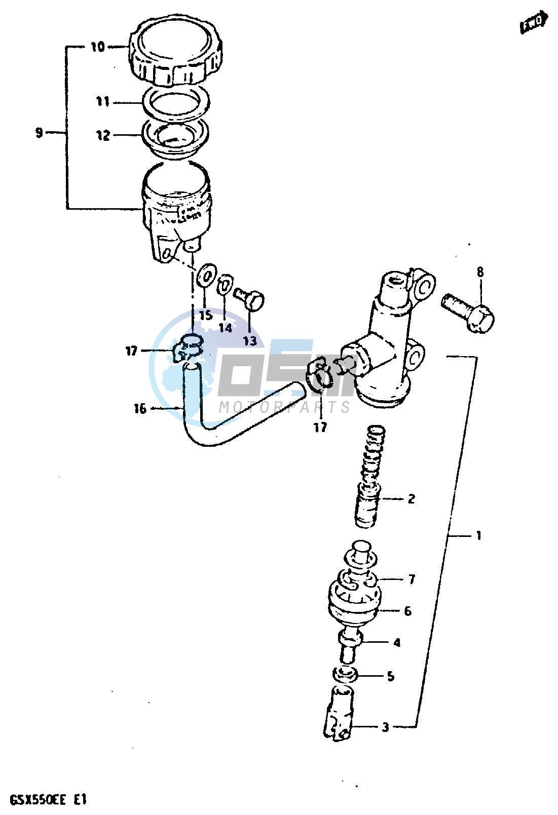 REAR MASTER CYLINDER