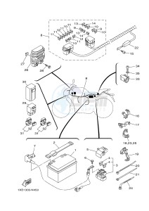 MT07A MT-07 ABS 700 (1XB1 1XB2) drawing ELECTRICAL 1