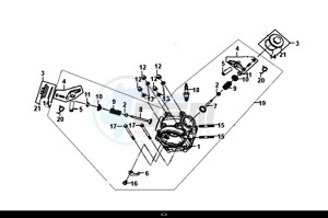 MASK 50 (XE05W1-IT) (L7-L9) drawing CYLINDER HEAD / MASK 50 (XE05W1-IT) (L7-L9)