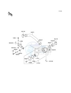 KAF 620 B [MULE 2520 TURF] (B6) [MULE 2520 TURF] drawing AIR CLEANER-BEL CON