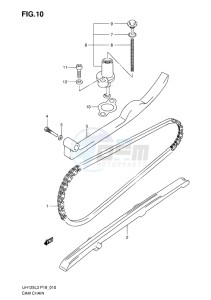 UH125 BURGMAN EU drawing CAMCHAIN