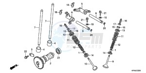 NC750XAH Europe Direct - (ED) drawing WINKER