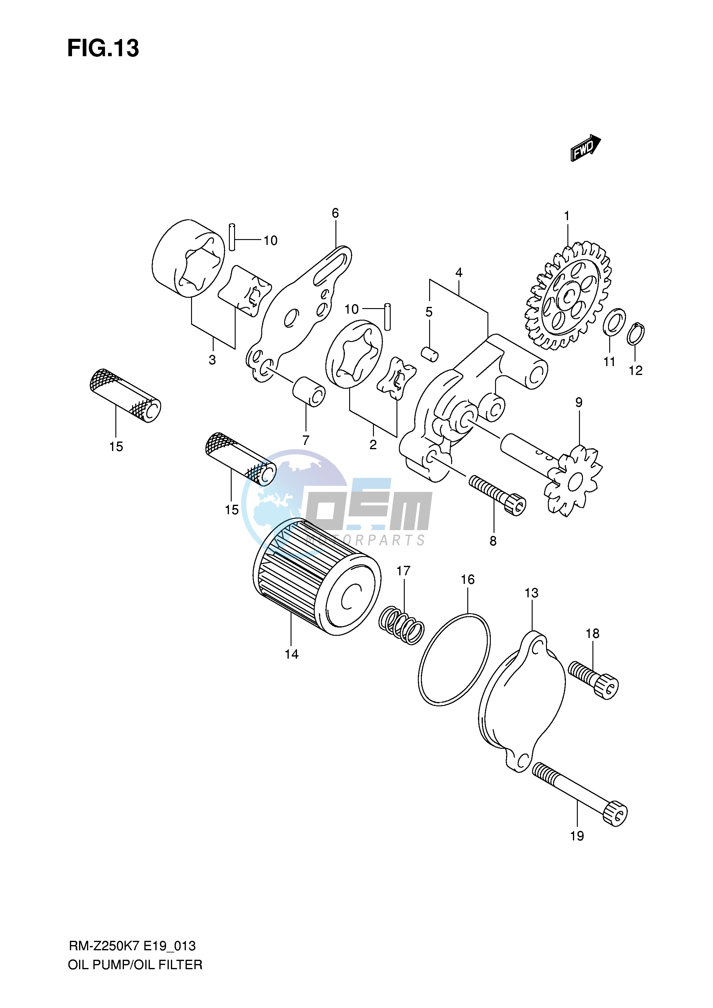 OIL PUMP OIL FILTER