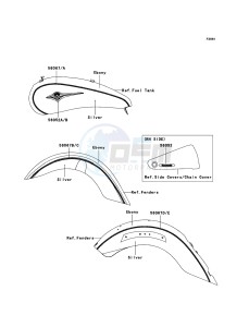 VN2000 VN2000A6F GB XX (EU ME A(FRICA) drawing Decals