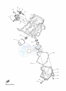 MT-25 MTN250-A (BGJ3) drawing OIL PUMP