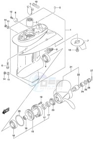 DF 30A drawing Gear Case